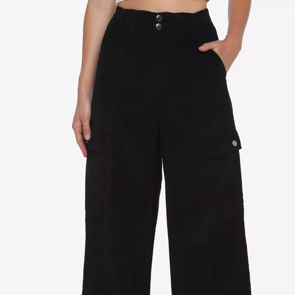 Hot Topic Black Corduroy Pants